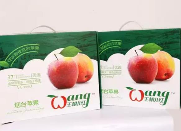 王根儿红苹果:烟台牟平区王格庄镇特色产品苹果,产地水果,产地宝