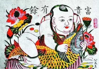 平度木版年画:青岛平度市特产宗家庄木版年画工艺品,产地宝