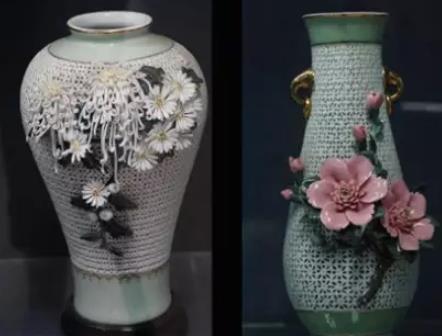潮州陶瓷:潮州市特产手工艺品陶瓷-瓷塑通花和瓷花,产地宝