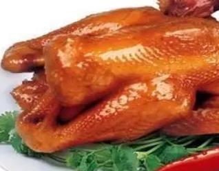 郸城张集熏鸡:周口市郸城县特色美食张集熏鸡,产地食品,产地宝