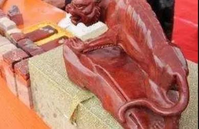 河上西山红石:杭州市萧山特产矿石河上西山红石雕刻,产地宝