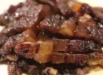 苍南酱油肉:温州市苍南县特产美食酱油肉,产地食品酱油肉,产地宝