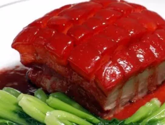 蒲江樱桃肉:成都蒲江特色美食樱桃肉,产地食品红烧肉,产地宝