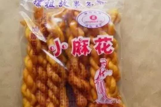 盐亭小麻花:绵阳市盐亭县特产美食金孔小麻花休闲零食,产地宝